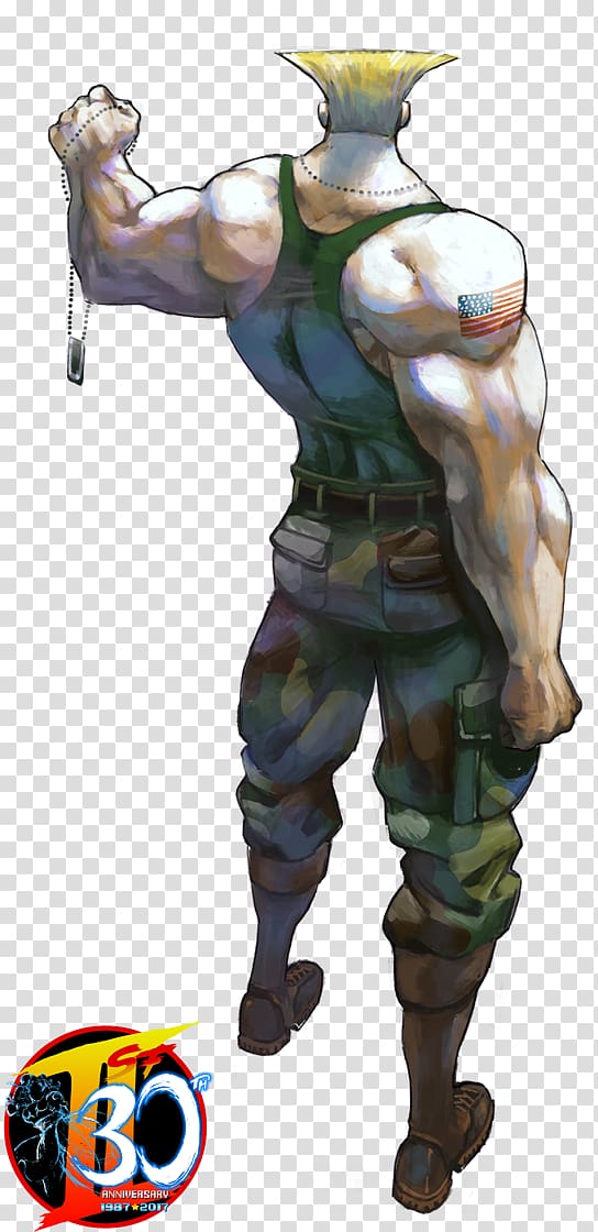 Street Fighter II: The World Warrior Street Fighter 30th Anniversary Collection Guile Ken Masters Game-Art-HQ, Guile transparent background PNG clipart