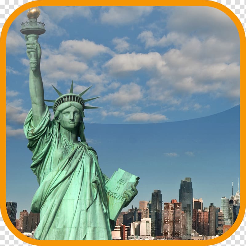 Statue of Liberty Ellis Island Monument Desktop , statue of liberty transparent background PNG clipart