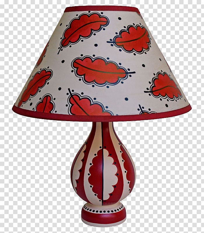 Lamp Shades Light fixture Lighting, hand-painted cards transparent background PNG clipart