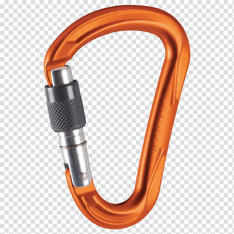 Mammut Sports Group Carabiner Rock-climbing equipment Belay & Rappel Devices, gate transparent background PNG clipart