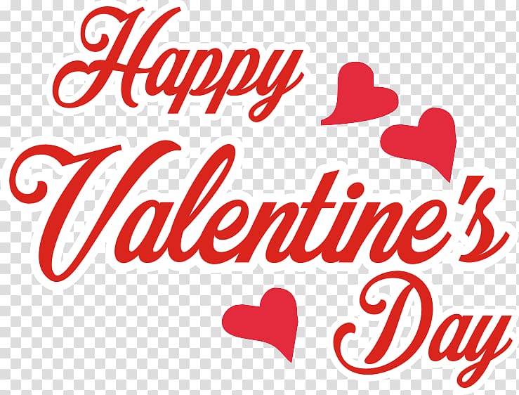 Happy Valentines Day transparent background PNG clipart