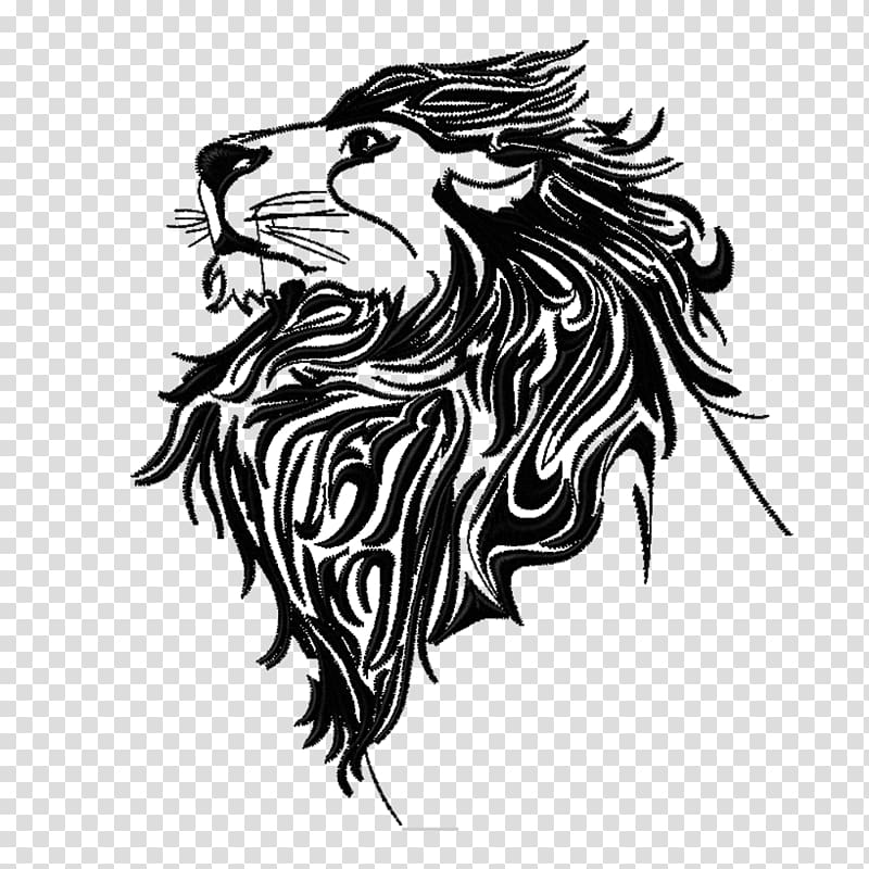 Lion of Judah Tiger Rastafari Drawing, lion transparent background PNG clipart