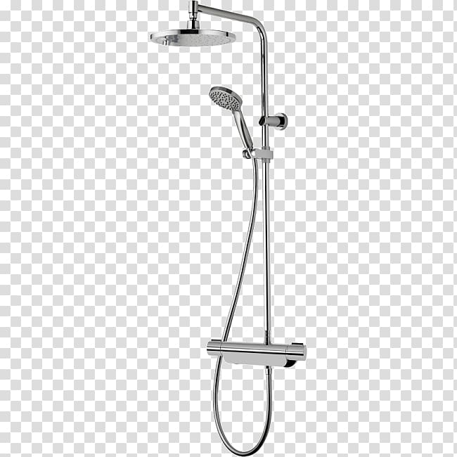 Thermostatic mixing valve Shower Bathroom Plumbing Mixer, Shower head transparent background PNG clipart