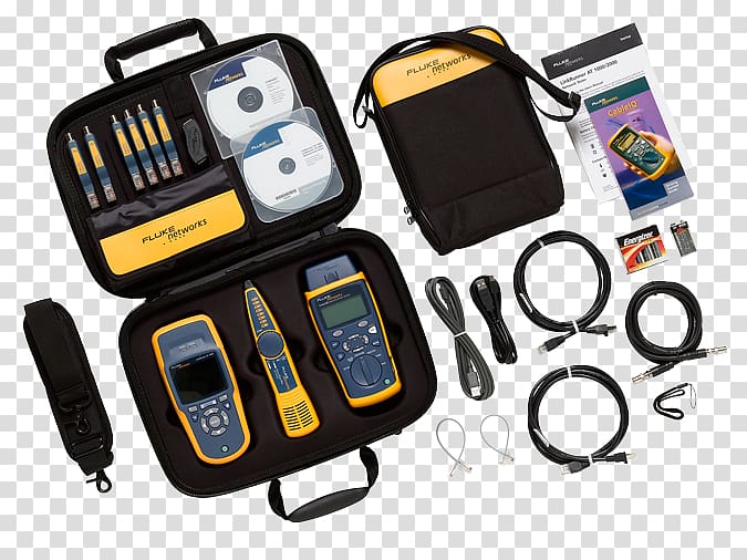 Cable tester Fluke Corporation Network Cables Multimeter Computer network, Network Tools transparent background PNG clipart