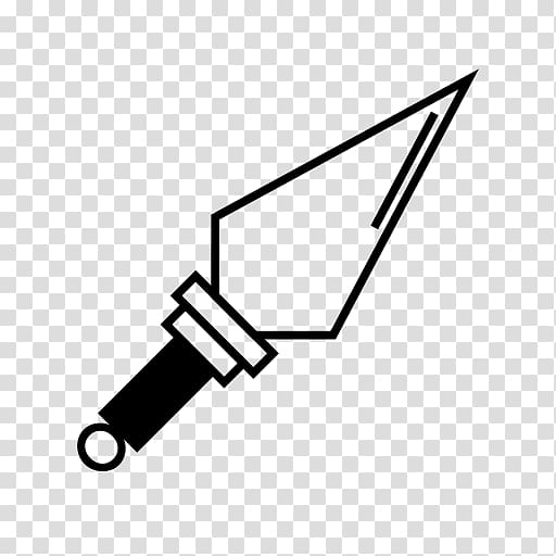 Kunai Weapon Knife Computer Icons Firearm, weapon transparent background PNG clipart