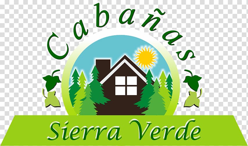 Logo Cabañas Sierra Verde Piedras Encimadas Valley Cabane Brand, cabana transparent background PNG clipart