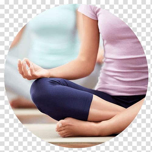 Yoga mat Pilates Physical exercise, Blue carpet transparent