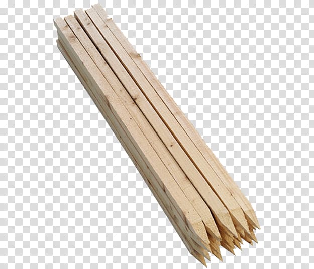 Survey stakes Plywood Garden Lumber, wood transparent background PNG clipart