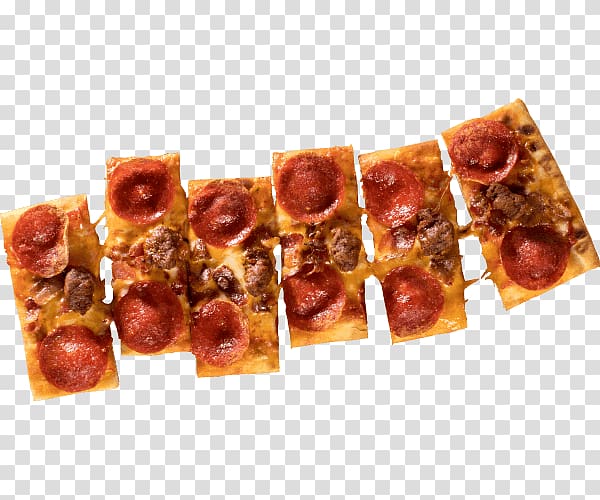 Hamburger Marinara sauce Pepperoni Dish Flatbread, bread transparent background PNG clipart