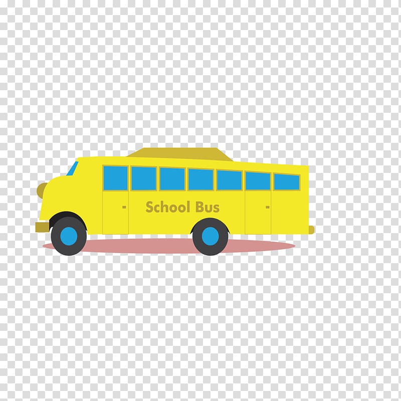 Cartoon Bus Motor vehicle, School bus cartoon transparent background PNG clipart