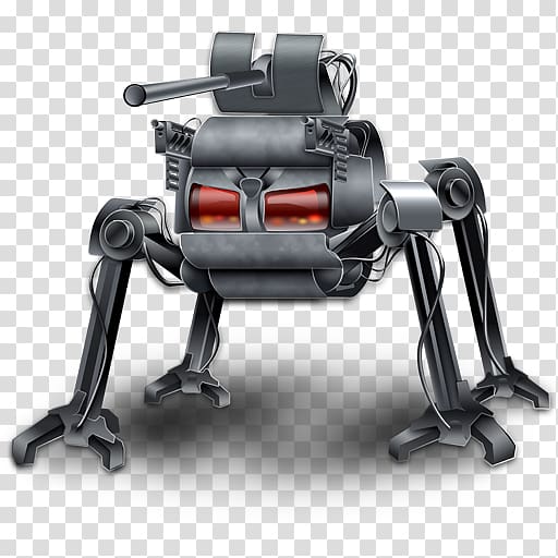 gray 4-legged robot toy illustration, machine technology robot, WoBD Mech transparent background PNG clipart