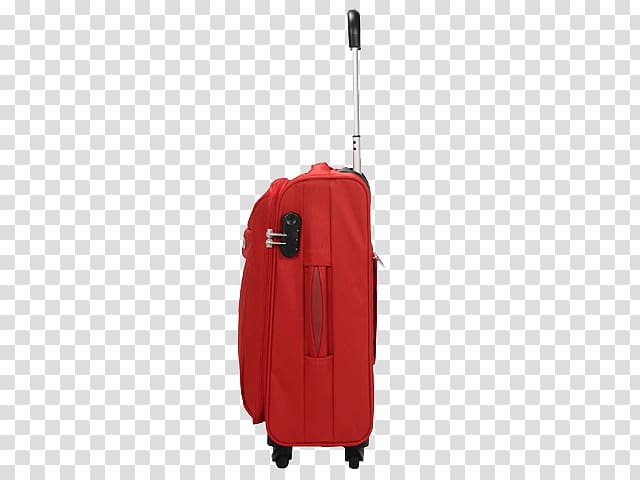 Hand luggage Bag Red, The side of American Tourister luggage brands transparent background PNG clipart