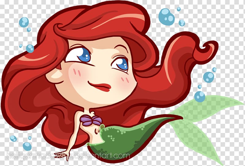 Ariel Chibiusa Mermaid Drawing, Mermaid transparent background PNG clipart