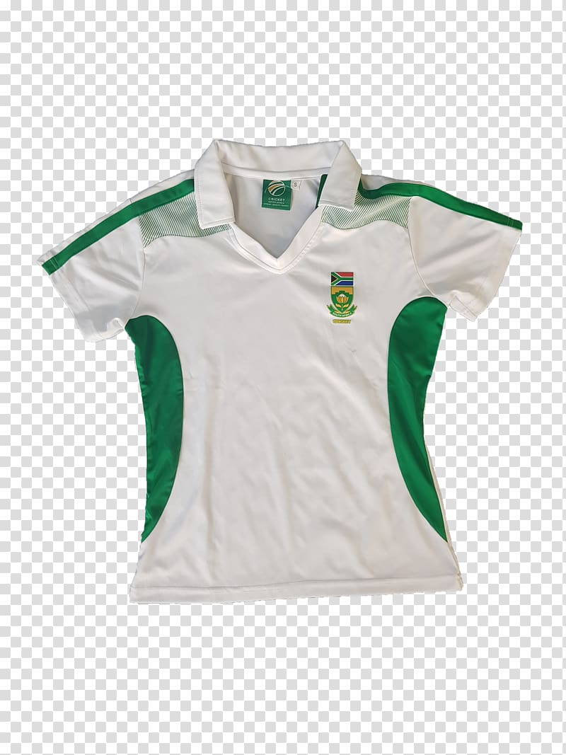 T-shirt South Africa national cricket team Polo shirt Jersey Sleeve, T-shirt transparent background PNG clipart