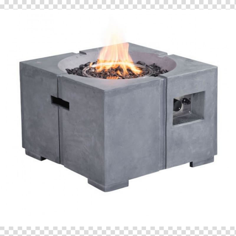Fire pit Propane Fireplace Garden furniture Table, table transparent background PNG clipart