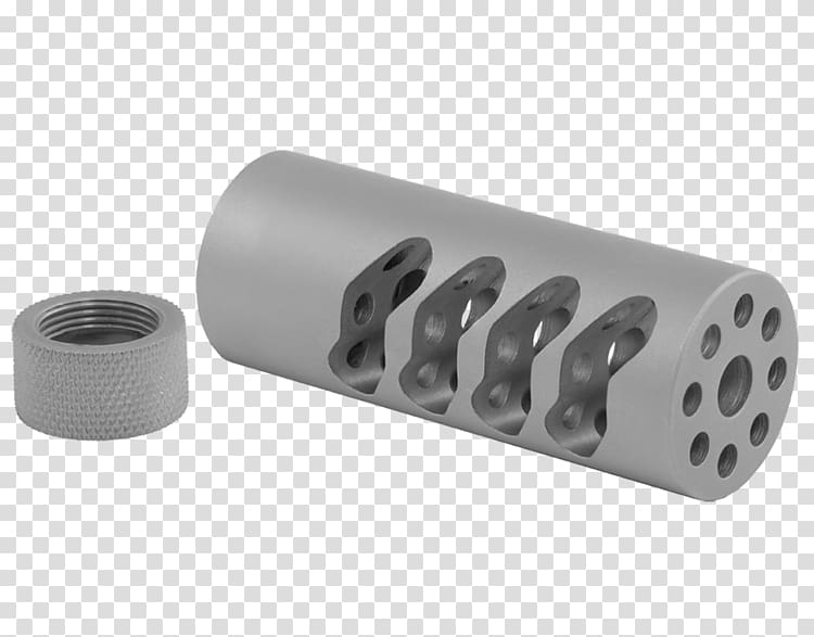 Gunsmith Muzzle brake Seekins Precision, Seperate transparent background PNG clipart