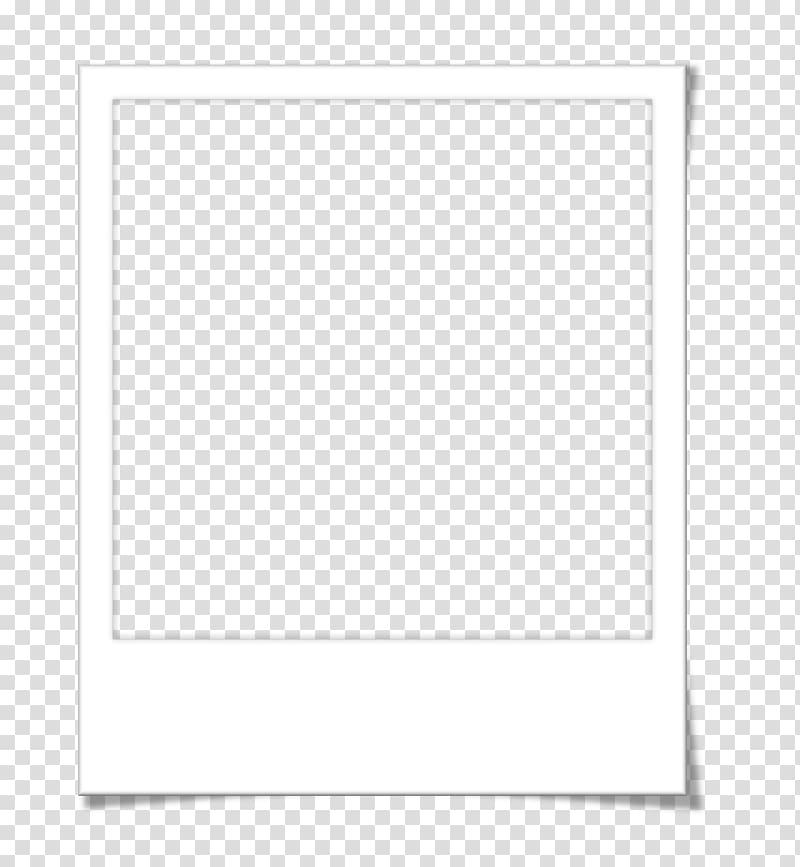 polaroid template transparent background png