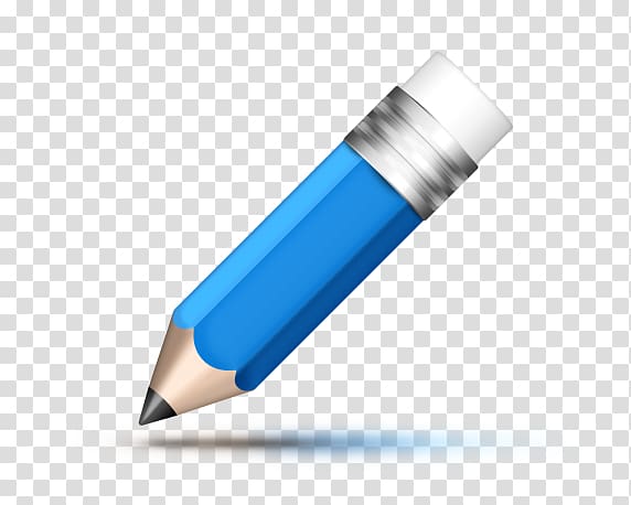 Blue pencil Computer Icons Pen & Pencil Cases , pencil transparent background PNG clipart