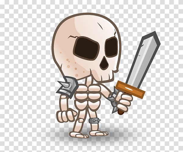 Skeleton 2D computer graphics Sprite Two-dimensional space, Skeleton transparent background PNG clipart