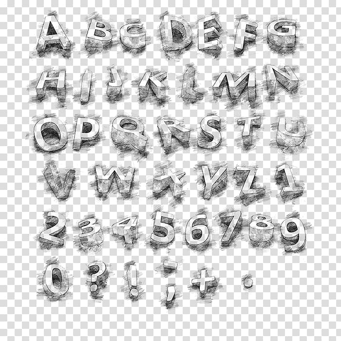 Silver Body Jewellery Clothing Accessories Metal, alphabet collection transparent background PNG clipart