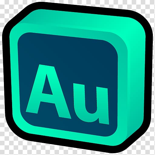 Au tile, blue area trademark brand, Adobe Audition transparent background PNG clipart