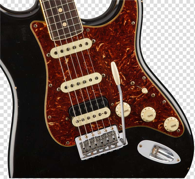 Bass guitar Acoustic-electric guitar Fender Stratocaster Fender Custom Shop, Bass Guitar transparent background PNG clipart