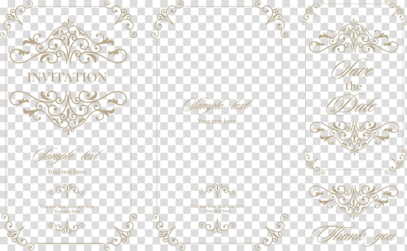 yellow floral illustration, Upload Pattern, Medieval Vintage wedding invitations elements transparent background PNG clipart