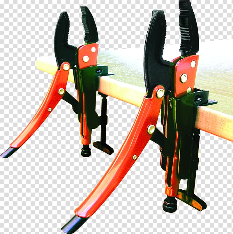 Locking pliers GRIP-ON TOOLS, S.A. Clamp, Pliers transparent background PNG clipart