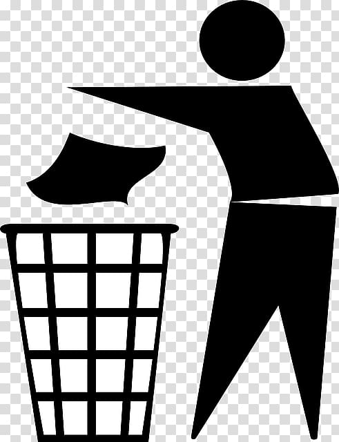Rubbish Bins & Waste Paper Baskets Cleaning Recycling City, throw away transparent background PNG clipart