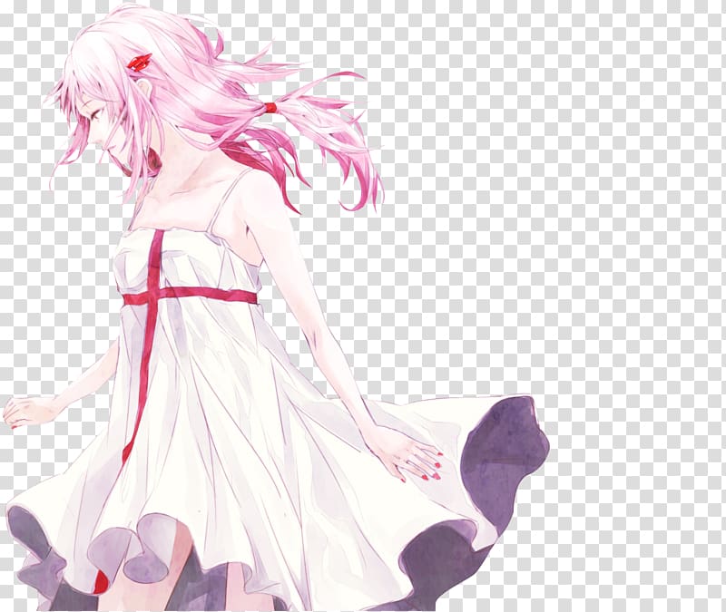 Inori Yuzuriha Anime EGOIST O Eterno Guilty Crown Cosplay, coroa culpada,  mangá, desenho animado png