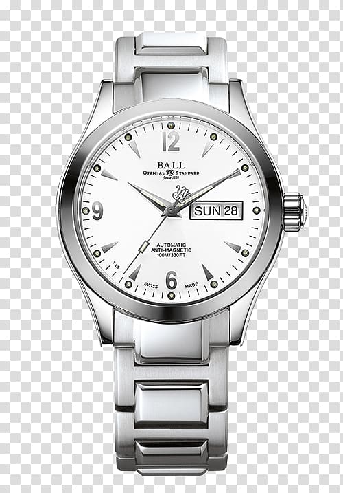 Chronometer watch BALL Watch Company Movement Railroad chronometer, twenty-four solar terms transparent background PNG clipart