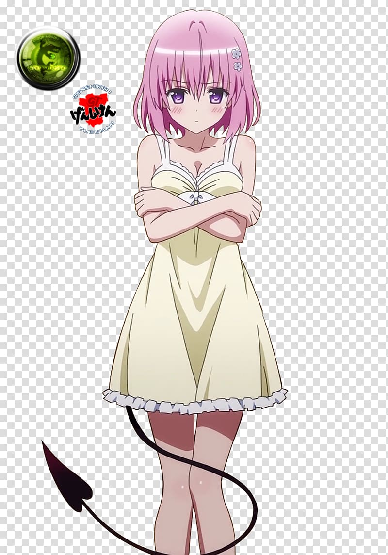 Anime Lala Satalin Deviluke Black hair Mangaka AMINO, personagem momo transparent background PNG clipart