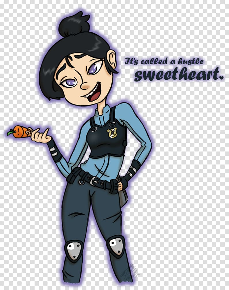 Lt. Judy Hopps Zootopia Police officer Drawing, Judy Hopps transparent background PNG clipart