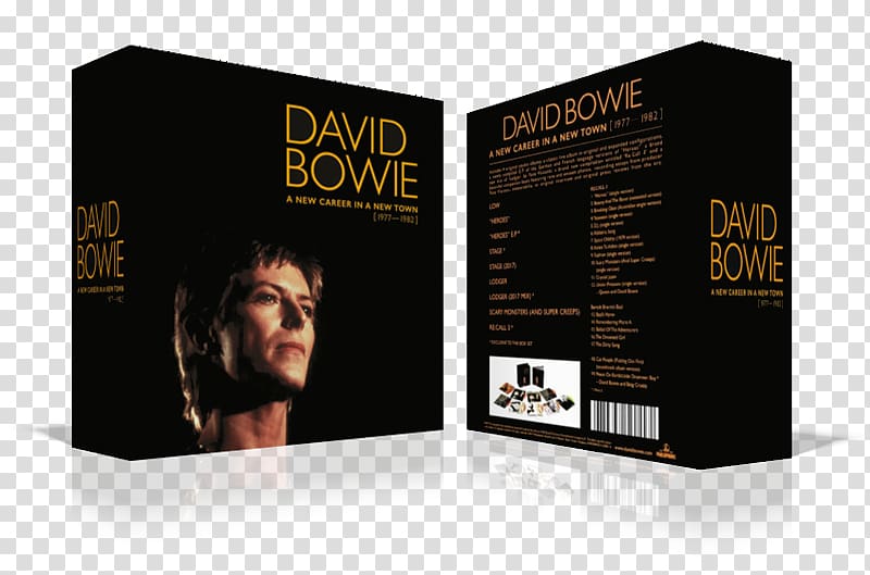 A New Career in a New Town (1977–1982) Box set Album Who Can I Be Now? (1974–1976) Sound + Vision, david bowie 80s transparent background PNG clipart
