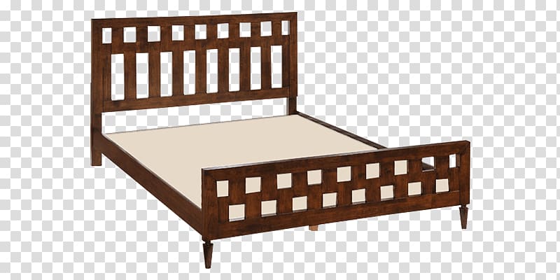 Bed frame Headboard Table Couch, Wood Bed transparent background PNG clipart