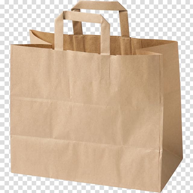 Kraft paper Shopping Bags & Trolleys Paper bag, Brown Paper Bag transparent background PNG clipart