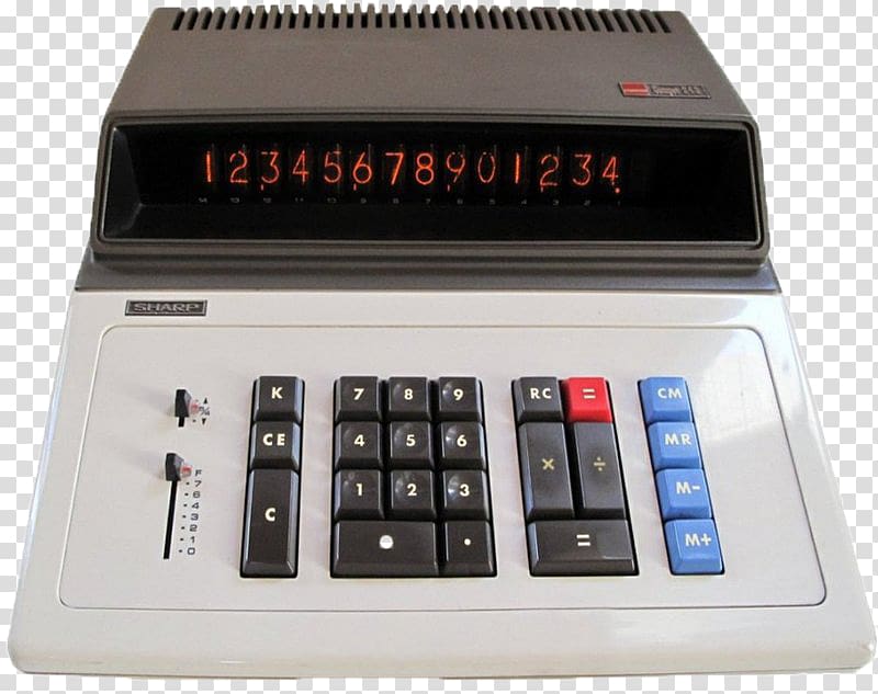 Mechanical calculator Electronics Calcolatore Slide rule, calculator transparent background PNG clipart