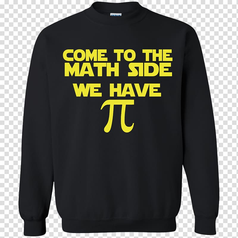 T-shirt Hoodie Sleeve Bluza, Pi math transparent background PNG clipart