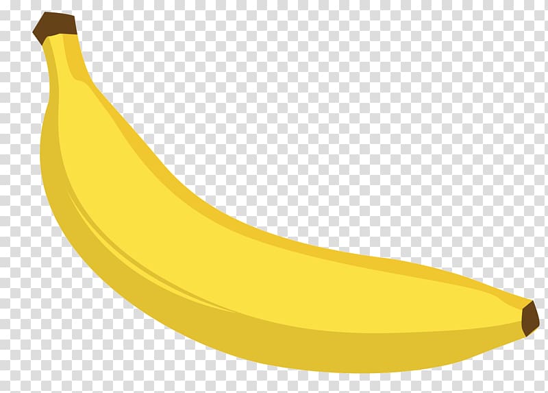 Banana, A banana transparent background PNG clipart