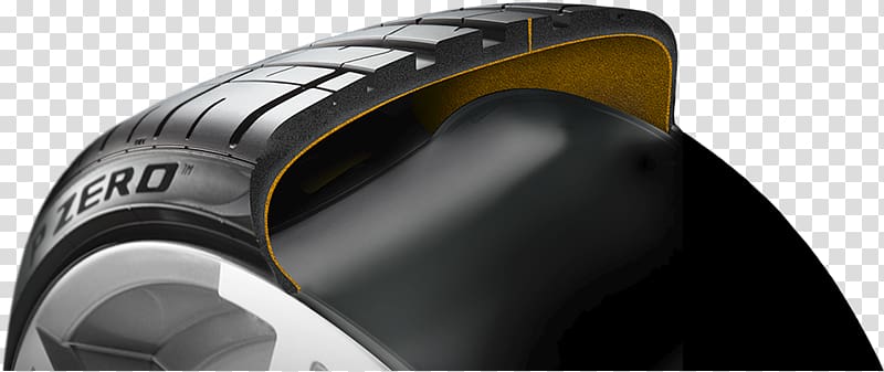 Run-flat tire Car Pirelli, car transparent background PNG clipart