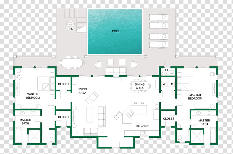 Floor plan Cimmaron St. John Vacation Rentals, Satta Beach Residence transparent background PNG clipart