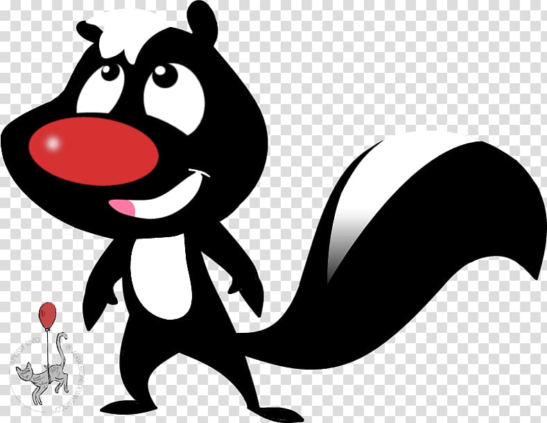 Giant panda Television show Skunk , Skunk Cartoon transparent background PNG clipart