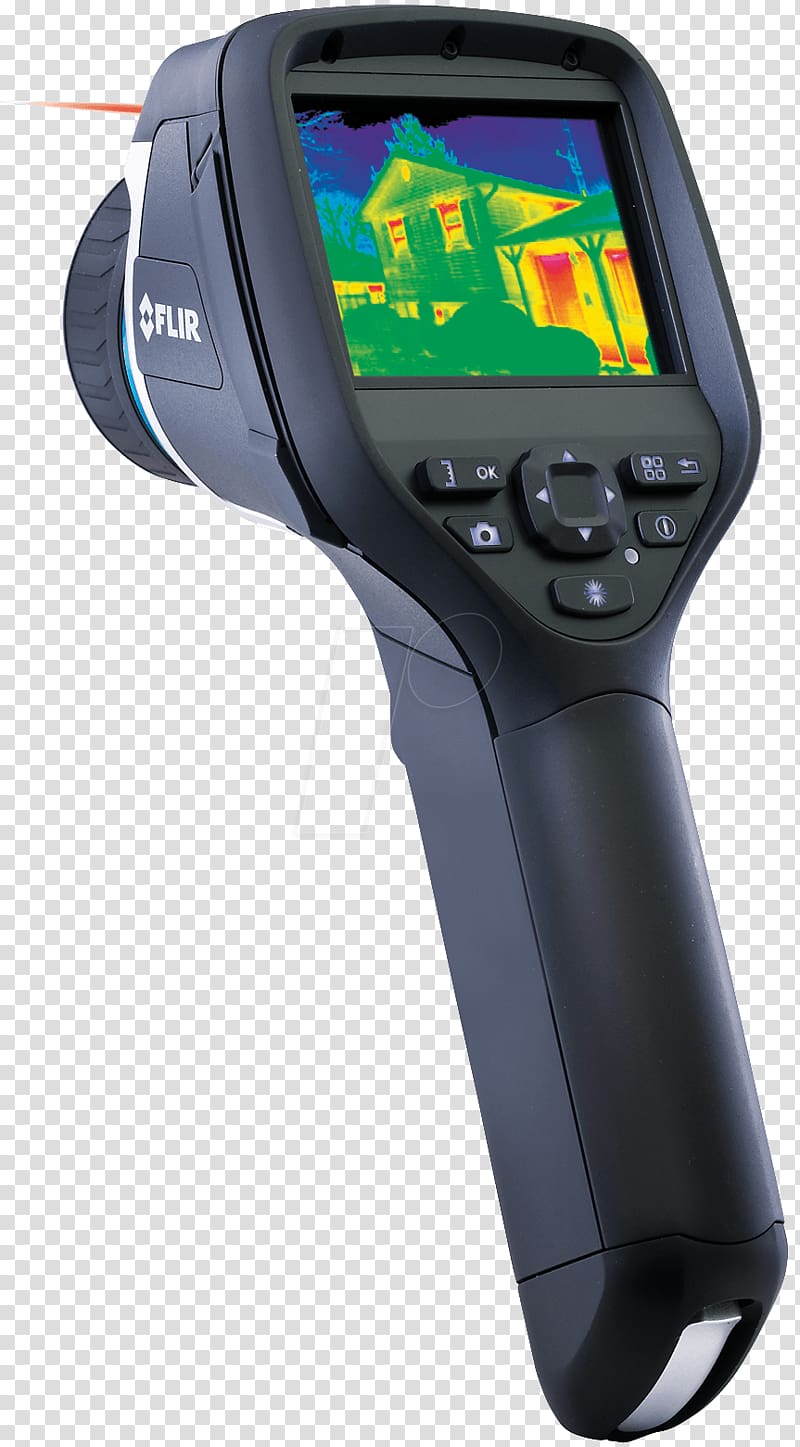 FLIR Systems Thermography Thermographic camera Forward looking infrared, Camera transparent background PNG clipart