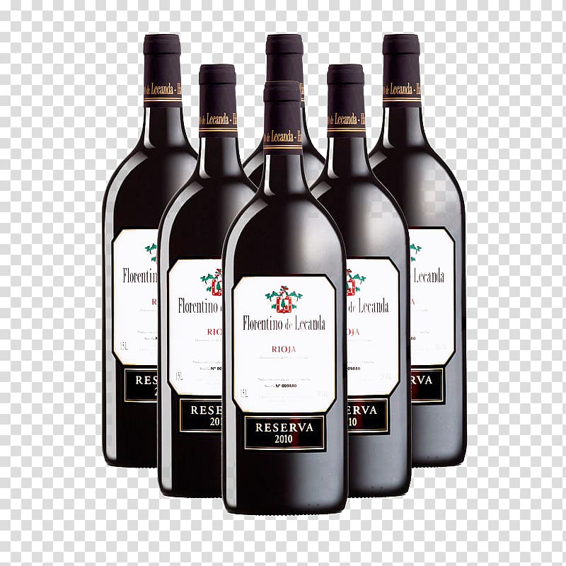 Florentino de Lecanda Dessert wine Bottle Red Wine, wine transparent background PNG clipart
