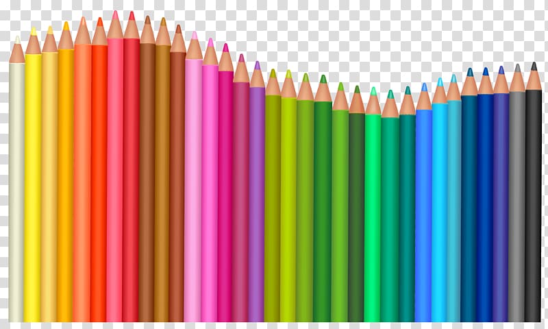 Colored pencil , pencils transparent background PNG clipart