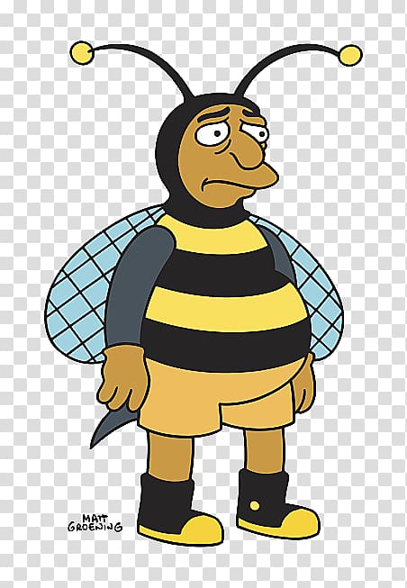 Bumblebee Man Homer Simpson Bart Simpson Kent Brockman Lisa Simpson, Bart Simpson transparent background PNG clipart