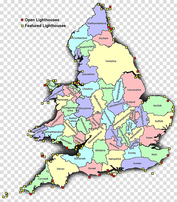 England Counties of the United Kingdom Shire Association of British Counties Map, uk county map transparent background PNG clipart