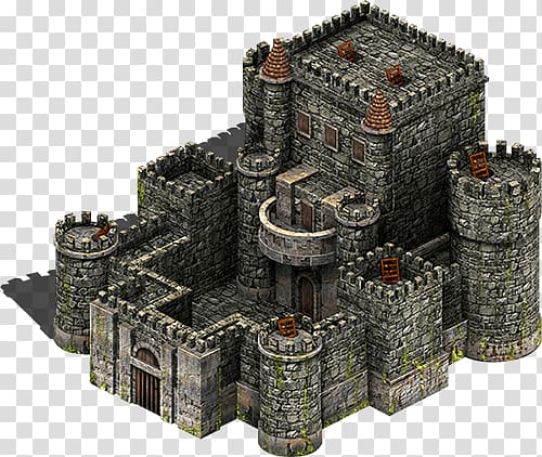 gray castle illustration, Game Medieval Castle transparent background PNG clipart