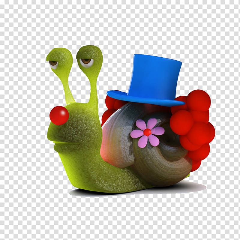 Snail Clown Illustration, Ornate snail transparent background PNG clipart