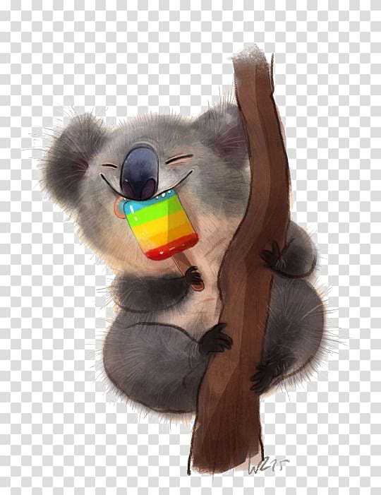 Koala Drawing Animal Illustration, Koala transparent background PNG clipart